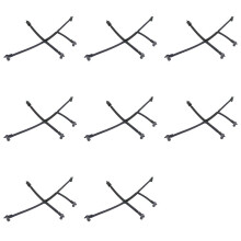 8X 03L130235AJ voor Multivan 2003-2018 Transporter 2003-2018 Brandstof Retourleiding Slang Injector Slang Lekleiding