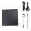 4pcs 12.7mm External DVD Enclosure USB2.0 External DVD/CD-ROM Case for Laptop Desktop PC Optical Disk Drive  to 3