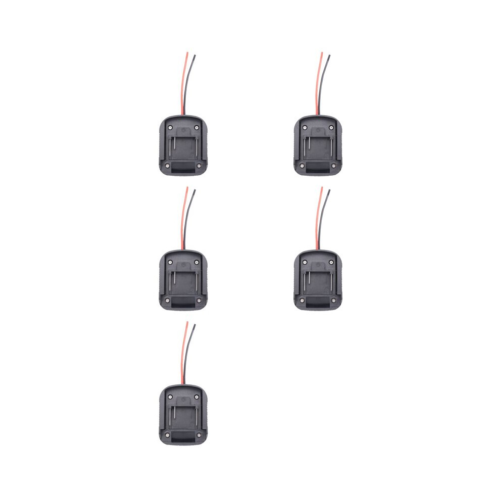 5Pc Battery Adapter For 18V Lithium Battery Power Tool Connector Adapter Dock Holder For Power Tool Bl1830 Bl1840 4712381846554