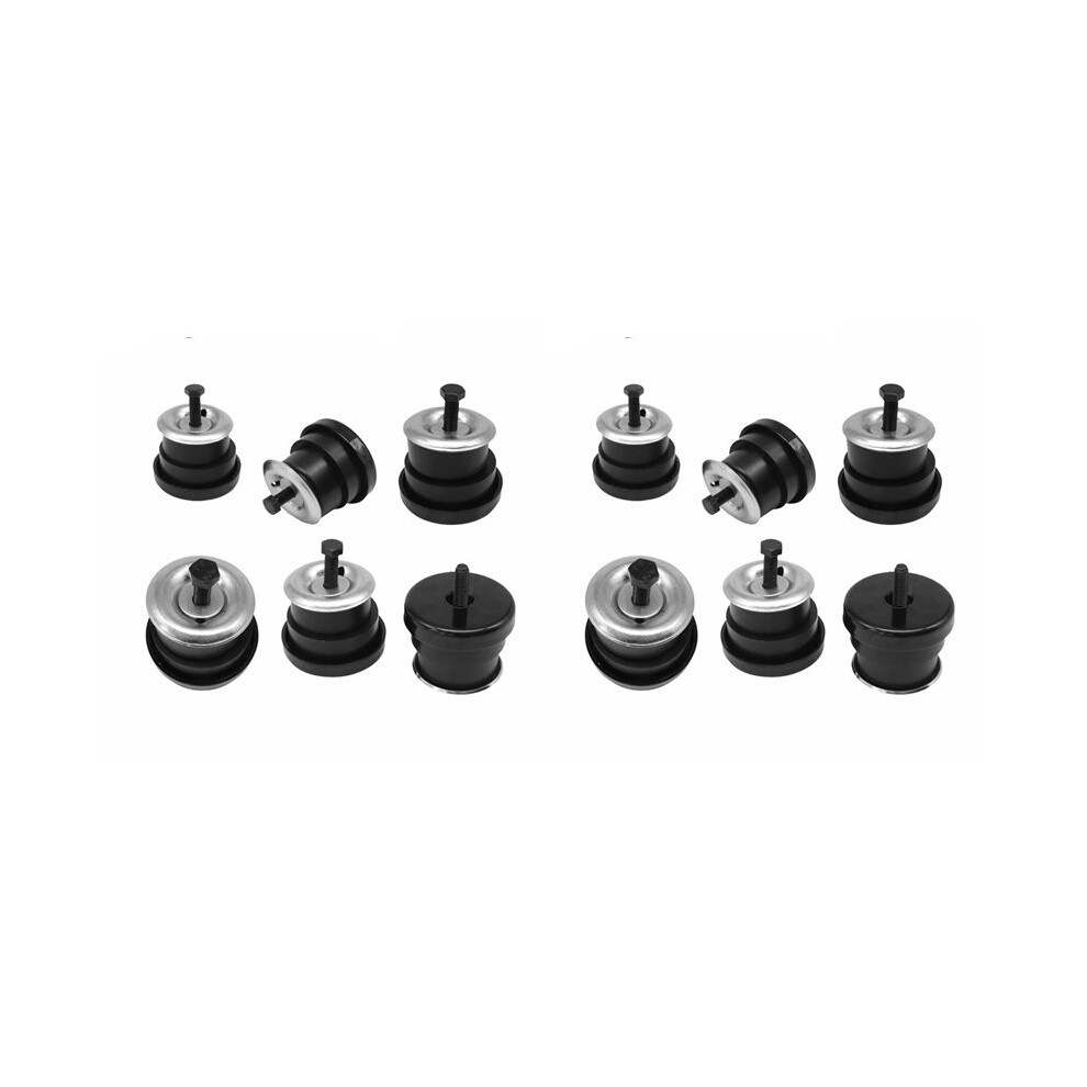 12Pcs Body Mount Kit 924-180 924-181 For Chevy S10 Pickup Sonoma 1994-2004 Body Position 4712609085574