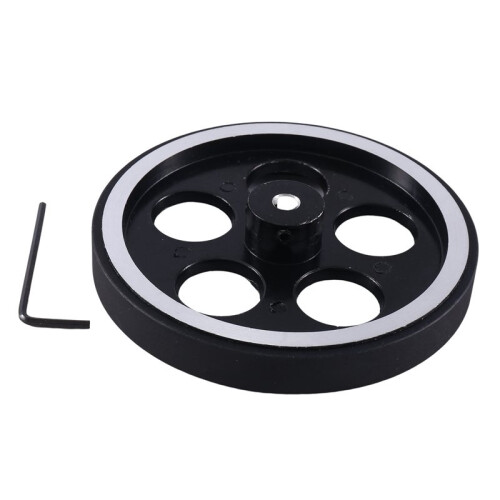 3set 300Mmx6Mm Ruota Misuratore Encoder In Gomma di Alluminio Industriale per Encoder Industriale 1