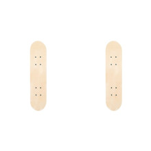 2pcs 58.5cm Skateboard Deck Maple Skate Board Blank Adults Kids DIY Hand-Painted Decorative Board Double Rocker