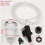 4X 16A Bath Tub Spa Waste Garbage Disposal Self-Lock Air  Push Button 3