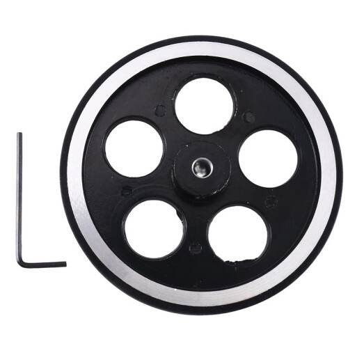 3set 300Mmx6Mm Ruota Misuratore Encoder In Gomma di Alluminio Industriale per Encoder Industriale 2