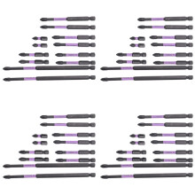 Magnetic Drill Bits D1 Anti-Slip and Shock-Proof Bits with Phillips Screwdriver Bits Magnetic Screwdriver Set (8Set)