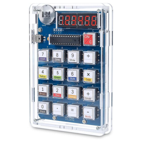 3X Welding Practice Kit, 6-Digit DIY Calculator Kit USB/Battery Powered Desktop Calculator Welding Project 1