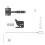 3X Self-Locking Gate  Carbon Steel Post Mounted Fence Gate  Heavy Duty Automatic Gravity Lever 5