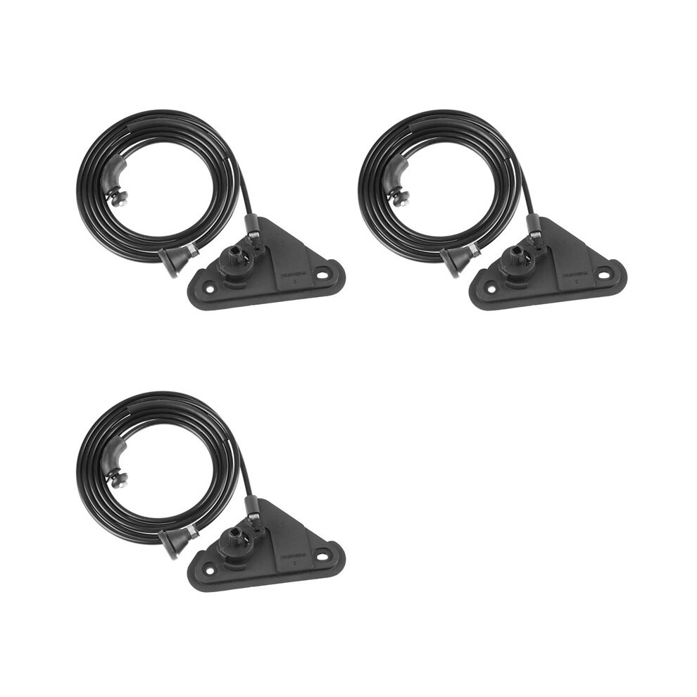 3X Bonnet Hood Release Cable For Mondeo S-Max 2006-2015 1675575 1487855 1751277 6031252896398