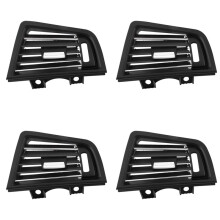 4X RHD Front Air Conditioning Vent Grille Outlet Panel with Chrome Plate for- 5 Series F10 F18 523 525 535 Right