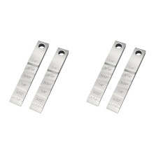 4x Pipefitter Tools,2130 Small Pipe Spacer Wedge Stepped Guage (3/4 X 4inch),Pipe Fitting Tool for Pipe Spacing Welding