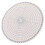 2X Pottery Clay Divider Tool Equal Circle Protractor Rotary Disc Ceramic Pottery Trimmer Tool Circle Scale Ruler 2
