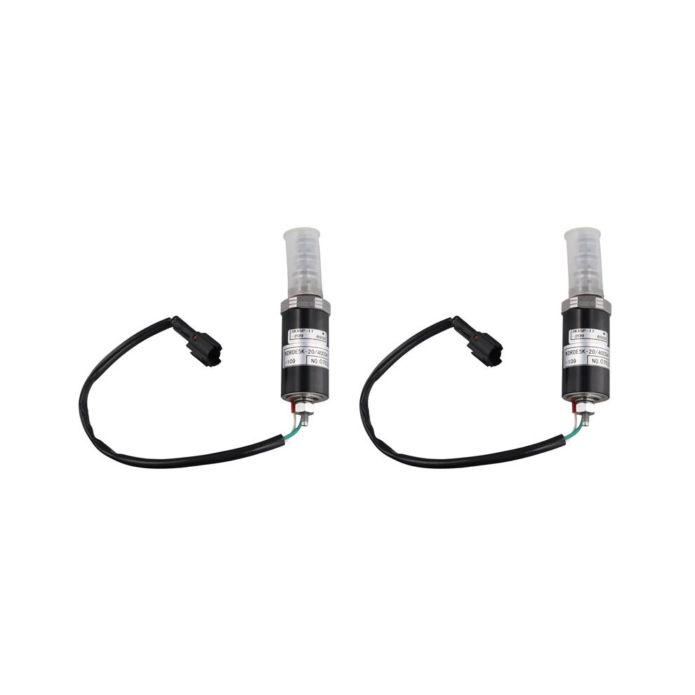 2X 8230-32080 Sa8230-32080 Excavator Parts Ec210 Ec210b Excavator Hydraulic Pump Solenoid Valve For Ec290 240 4712233173661