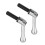4pcs M12 X 40mm Handle Adjustable Clamp Lever Threaded Button Ratchet Male Threaded Stud Knob Lock 7