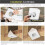 4pcs Ceiling Fan Mounting Box,Ceiling Fan Mounting Bracket,Ceiling Fan Mounting Kit,Fan Mounting Bracket FB900-1 4