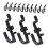 Plastic Pegboard Hooks 30Pack for Garage Tool Organization, EasyInstall Pegboard Hangers for DIY and  Work 1