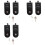 6X Compression Latches, Metal Flush Mount Trigger , Adjustable Lever Replacement Compression for Trailers 1