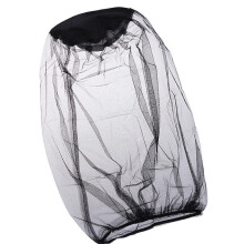 Outdoor Mosquitoes Head Meshes Net Adjustable Head Net For Fishing Hat Breathable Gardening Hat Black Face Protector