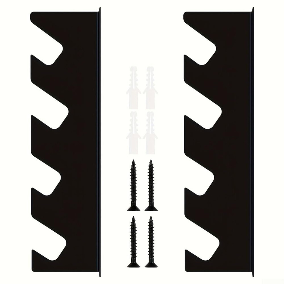 Metal Wall Mounted Tool Rack For Garage And Garden Holds Shovels, Rakes, And Brooms With Steel Construction 9347817382549