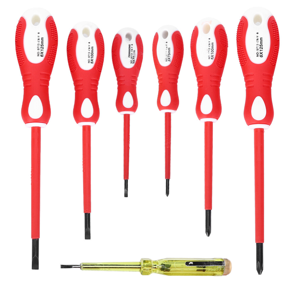 7-teiliges isoliertes Schraubendreher-Set,