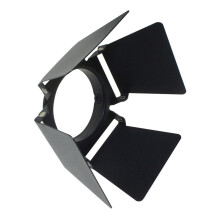 Stage Lighting Barn Doors Black Anti Glare Shade for Par Lights 91mm Durable Four Leaf Design