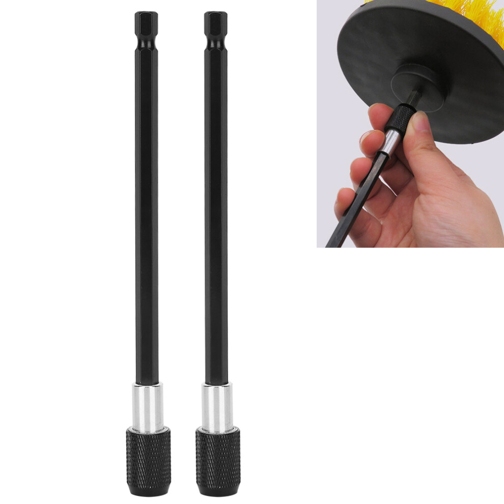 2Pcs Quick Release Hex Screwdriver Self-Locking Extension Rod 150Mm 8461379729107