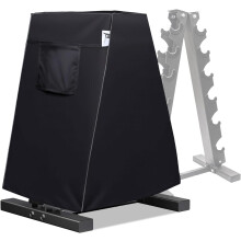 Home Gym Dumbbell Rack Cover 6Level AFrame Storage Shelf Black Steel 30 x 18 x 37.8 In
