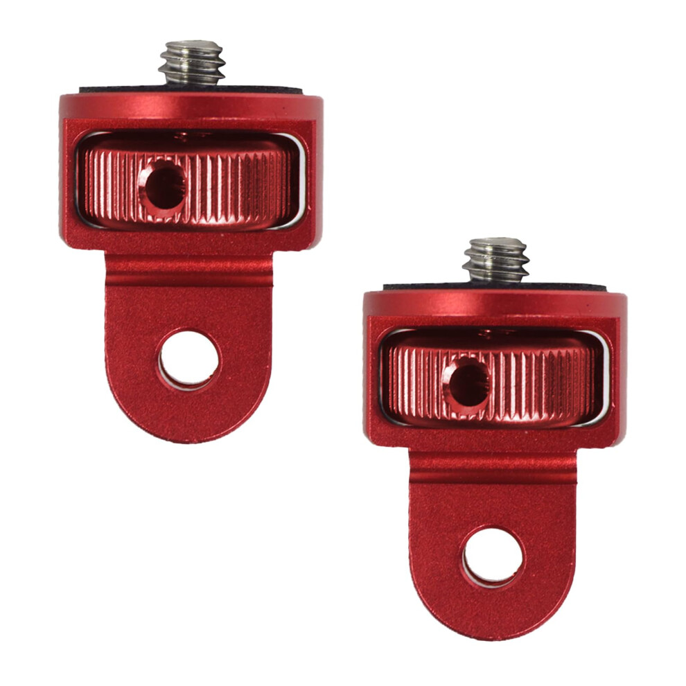 Camera Tripod Mount 2Pc 1/420 Screw Adapter 360 Degree For Action Cameras 9347817383225