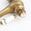 Kitchen Faucet Deck Mounted One Hole Single Lever Brushed Brass 3