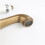 Kitchen Faucet Deck Mounted One Hole Single Lever Brushed Brass 4