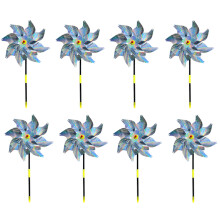 Molinillos reflectantes, protección impermeable para exteriores, dispositivos disuasorios para aves respetuosos con las personas, molinos de viento