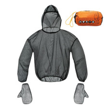 Fly Body Net Full Mesh Protection Clothing Breathable Mesh Fabric Unisex One Size For Camping Hiking Fishing Gear