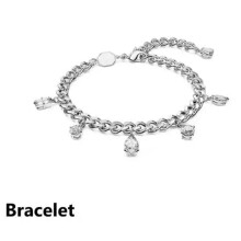 (5671184) Fashion New Imber Set Necklace Earrings Exquisite Women's Wedding Swarovski Romantic Jewelry Gifts