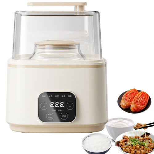 Home Yogurt Fermentation Tank 25W Multifunction Yogurt Maker Constant Temp Control Removable DoubleLiner Fermenter