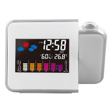 Tragbarer Elektronikwecker mit Temperatur- und Feuchtigkeitsanzeige – 15x11x6cm