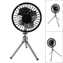 Umweltfreundlicher 20W Solar-USB-Ventilator mit Halterung für Camping im Freien