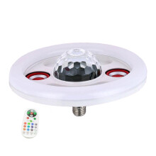 Disco Ball Party Lights with Music Activation, RGB LED Magic Ball Light for Home Karaoke, USB Powered