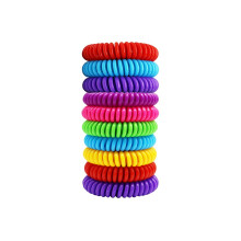 Mosquito Repellent Bracelet 10Pcs Set, MultiCoil Wristbands, Waterproof Insect Repellent Wristbands For Hiking & Camping