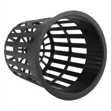 Net Pots 10 Pcs 4Inch Mesh Net Pots For Hydroponics, Plant Net Pot, 4.25 x 3.85 In, Black