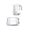 Smeg (Cream) Smeg Bundle Set TSF01 2-Slice Toaster & KLF04 1.7L Variable Temperature Controlled Kettle 2