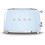 Smeg (Black) Smeg TSF03 4-Slice Toaster & KLF04 1.7L Variable Temperature Controlled Kettle Bundle 18
