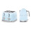 Smeg (Black) Smeg TSF03 4-Slice Toaster & KLF04 1.7L Variable Temperature Controlled Kettle Bundle 16