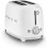 Smeg (Matte Black) Smeg TSF01 Retro Matte Style 2 Slice Toaster 4