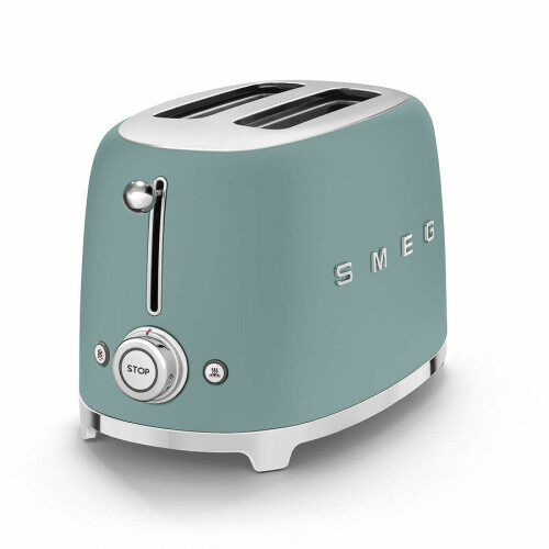 Smeg (Matte White) Smeg TSF01 Retro Matte Style 2 Slice Toaster 2