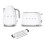 Smeg (Black) Smeg KLF03 Kettle + TSF01 Toaster + TSBW01 Bun Warmer Bundle 4