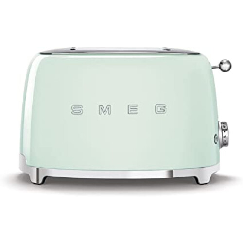 Smeg (White) Smeg TSF01 2 Slice Toaster + TSBW01 Bun Warmer Bundle 2