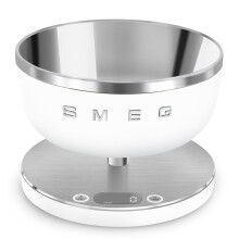 (Matte White) Smeg KSC01 Digital Kitchen Scale