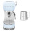 Smeg (Black) Smeg ECF02 Espresso Machine + CMMJ01 Milk Frothing Jug Bundle 4