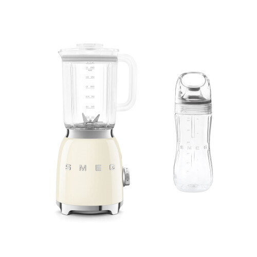 Smeg (Red) Smeg BLF03 Blender + BGF03 Bottle To Go Bundle 2
