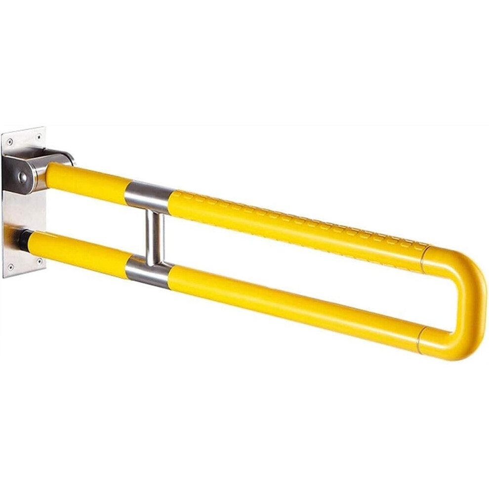 Shower Safety Grab Bar 400Kg Load Capacity Foldable Bathroom Handrail AntiSlip Rustproof for Elderly