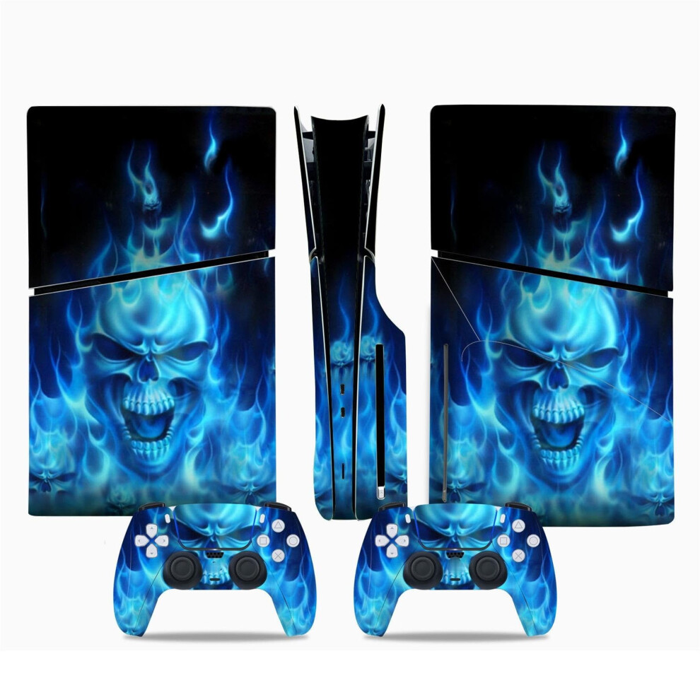 Bubble For Ps5 Slim Skin Disc And Digital Edition Vinyl Wraps For Console And Controller Scratchresistant 49503 9382693987839